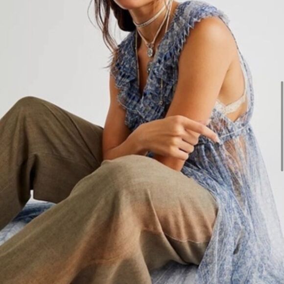 Free People New Paris Maxi Top size S - Picture 11 of 15